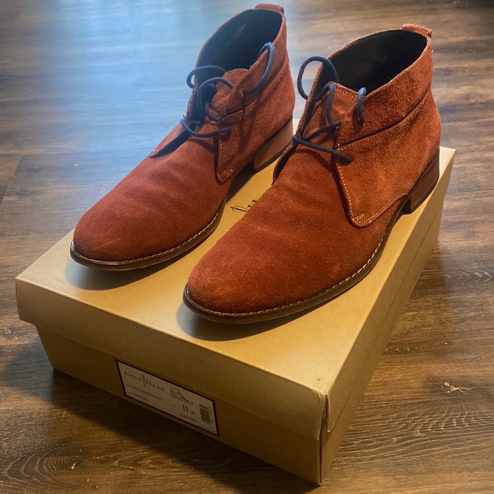 Cole Haan Air Connor Boot, Cayenne Suede